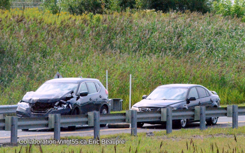 Accident autoroute 20 km 202 Crédit photo Eric Beaupré Vingt55. Tous droits réservés (62) wm